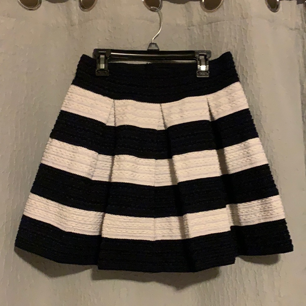 Teenagers Black and White Skirt